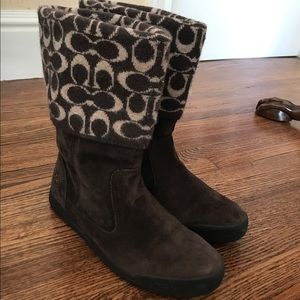 Coach boots size 8.5